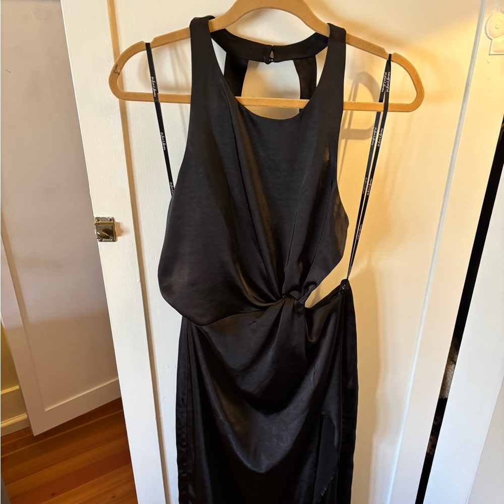 For Love & Lemons black evening dress